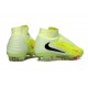 Crampons Neuf Nike Phantom 6 Elite DF FG Vert Jaune