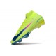 Nike Air Zoom Mercurial Superfly X Elite FG Limelight Volt Bleu