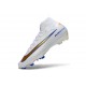 Nike Air Zoom Mercurial Superfly X Elite FG Blanc Or