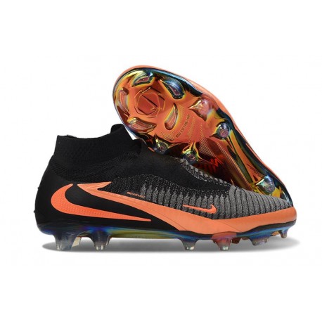 Crampons Neuf Nike Phantom 6 Elite DF FG Noir Orange