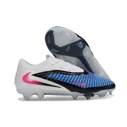 Nike Phantom 6 Elite Low FG Nouveau Bleu Rapide Rose Explosif Blanc