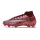 Crampons Nike Mercurial Superfly 10 Elite FG Safari Rouge Argent