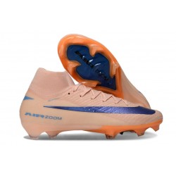 Crampons Nike Mercurial Superfly 10 Elite FG Orange Bleu