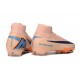 Crampons Nike Mercurial Superfly 10 Elite FG Orange Bleu