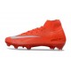 Crampons Nike Mercurial Superfly 10 Elite FG Rouge Blanc