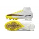 Crampons Nike Mercurial Superfly 10 Elite FG Blanc Or Jaune