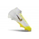 Crampons Nike Mercurial Superfly 10 Elite FG Blanc Or Jaune