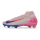 Crampons Nike Mercurial Superfly 10 Elite FG Rose Bleu