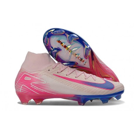 Crampons Nike Mercurial Superfly 10 Elite FG Rose Bleu