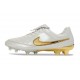Crampons Nike Tiempo Maestro Elite FG Blanc Or