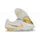Crampons Nike Tiempo Maestro Elite FG Blanc Or