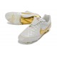 Crampons Nike Tiempo Maestro Elite FG Blanc Or