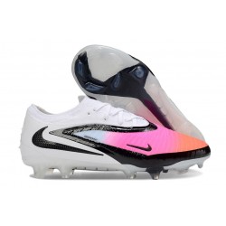 Nike Phantom 6 Elite Low FG Nouveau Blanc Rose Noir