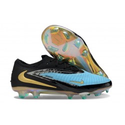Nike Phantom 6 Elite Low FG Nouveau Bleu Or Noir