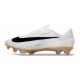 Nike Zoom Mercurial Vapor 17 Elite FG Nouveau Blanc Or Noir