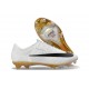 Nike Zoom Mercurial Vapor 17 Elite FG Nouveau Blanc Or Noir