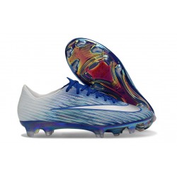Nike Zoom Mercurial Vapor 17 Elite FG Nouveau Bleu Argent