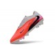 Nike Phantom 6 Elite Low FG Nouveau Orange Noir Blanc