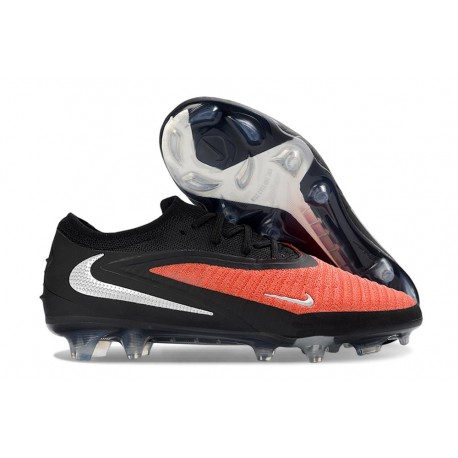 Nike Phantom 6 Elite Low FG Nouveau Rouge Noir Argent