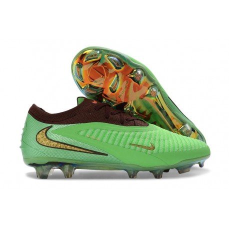 Nike Phantom 6 Elite Low FG Nouveau Vert Or