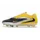 Nike Phantom 6 Elite Low FG Nouveau Noir Jaune Argent