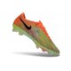 Crampons Nike Air Zoom Mercurial Vapor XVII Elite FG Orange Vert Noir