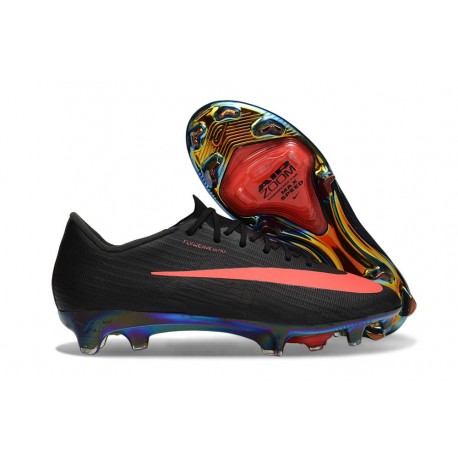 Crampons Nike Air Zoom Mercurial Vapor XVII Elite FG Noir Orange