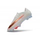 Crampons Nike Air Zoom Mercurial Vapor XVII Elite FG Blanc Or