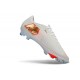 Crampons Nike Air Zoom Mercurial Vapor XVII Elite FG Blanc Or