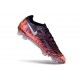 Crampons Nike Air Zoom Mercurial Vapor XVII Elite FG Orange Noir Argent