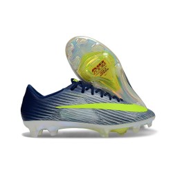 Crampons Nike Air Zoom Mercurial Vapor XVII Elite FG Bleu Jaune