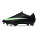 Crampons Nike Air Zoom Mercurial Vapor XVII Elite FG Noir Vert