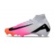 Crampons Nike Mercurial Superfly 10 Elite FG Rose Noir Blanc