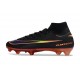 Crampons Nike Mercurial Superfly 10 Elite FG Noir Orange