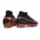 Crampons Nike Mercurial Superfly 10 Elite FG Noir Orange