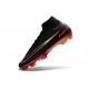 Crampons Nike Mercurial Superfly 10 Elite FG Noir Orange
