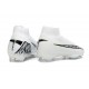 Crampons Nike Mercurial Superfly 10 Elite FG Blanc Noir