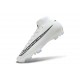Crampons Nike Mercurial Superfly 10 Elite FG Blanc Noir