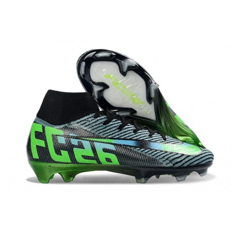 Crampons Nike Mercurial Superfly 10 Elite FG Noir Vert