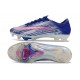 Nike Chaussures Zoom Mercurial Vapor 17 Elite FG Bleu Argent
