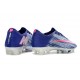 Nike Chaussures Zoom Mercurial Vapor 17 Elite FG Bleu Argent