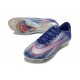 Nike Chaussures Zoom Mercurial Vapor 17 Elite FG Bleu Argent