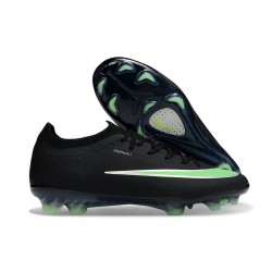 Nike Chaussures Zoom Mercurial Vapor 17 Elite FG Noir Vert Illusion