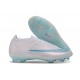 Nike Chaussures Zoom Mercurial Vapor 17 Elite FG Blanc Bleu