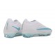 Nike Chaussures Zoom Mercurial Vapor 17 Elite FG Blanc Bleu