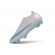Nike Chaussures Zoom Mercurial Vapor 17 Elite FG Blanc Bleu