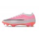 Nike Chaussures Zoom Mercurial Vapor 17 Elite FG Rose Argent