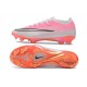 Nike Chaussures Zoom Mercurial Vapor 17 Elite FG Rose Argent