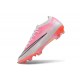 Nike Chaussures Zoom Mercurial Vapor 17 Elite FG Rose Argent