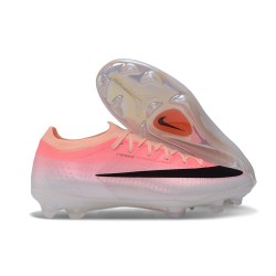 Nike Chaussures Zoom Mercurial Vapor 17 Elite FG Rose Noir